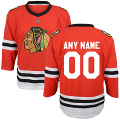 Chicago Blackhawks Youth Replica Custom Jersey Sale