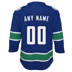 Vancouver Canucks Youth Replica Custom Jersey Discount