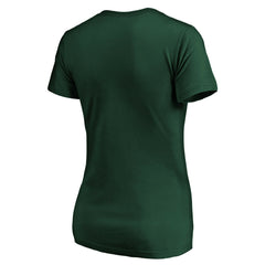 Milwaukee Bucks Women's Primary Logo Team V-Neck T-Shirt Discount
