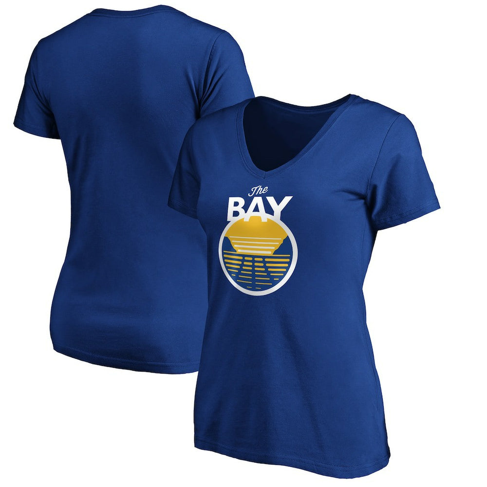 Golden State Warriors Women's The Bay Statement Edition V-Neck T-Shirt sale On Sale