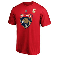 Aleksander Barkov Florida Panthers Fanatics Authentic Stack Player Name & Number T-Shirt Online