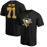 Evgeni Malkin Pittsburgh Penguins Fanatics Authentic Stack Player Name & Number T-Shirt Discount