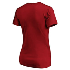 San Francisco 49ers Fanatics Women's Primary Logo V-Neck T-Shirt
