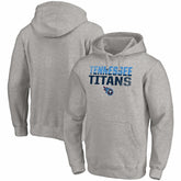 Tennessee Titans Fanatics Fade Out Fitted Pullover Hoodie