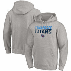 Tennessee Titans Fanatics Fade Out Fitted Pullover Hoodie