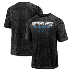 Carolina Panthers Fanatics Nickname Wordmark Raglan Space Dye T-Shirt