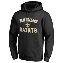 New Orleans Saints Fanatics Victory Arch Team Fitted Pullover Hoodie