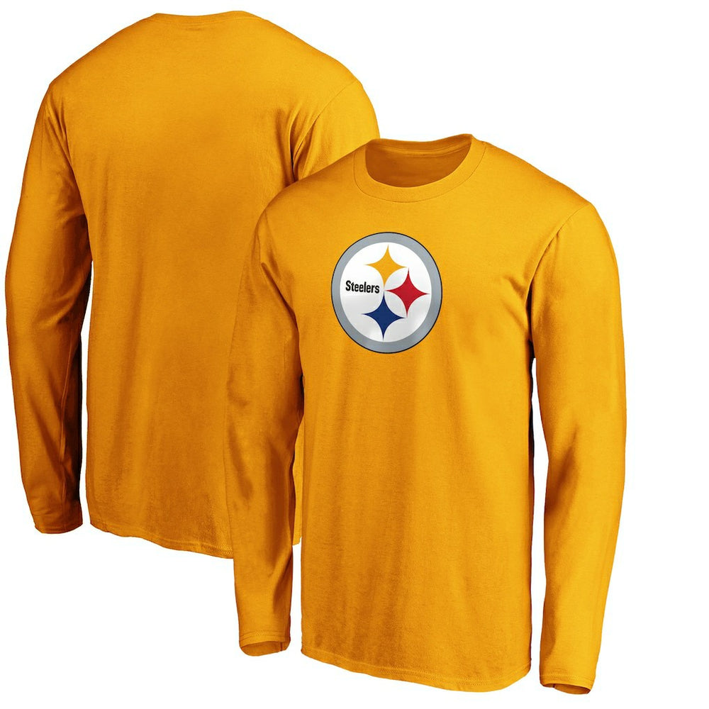 Pittsburgh Steelers Fanatics Primary Logo Long Sleeve T-Shirt
