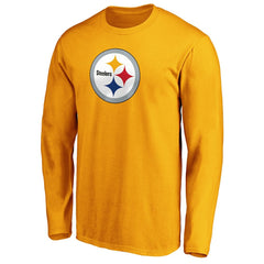 Pittsburgh Steelers Fanatics Primary Logo Long Sleeve T-Shirt