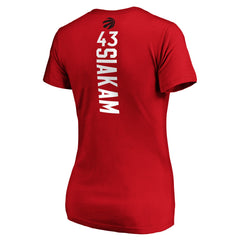 Pascal Siakam Toronto Raptors Women's Playmaker Name & Number T-Shirt On Sale