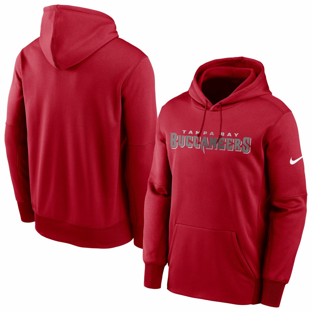 Tampa Bay Buccaneers Nike Fan Gear Wordmark Performance Pullover Hoodie