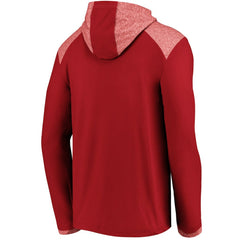 Arizona Cardinals Fanatics Iconic Marbled Clutch Hoodie Long Sleeve T-Shirt