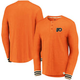 Philadelphia Flyers Fanatics True Classics Henley Long Sleeve T-Shirt Online
