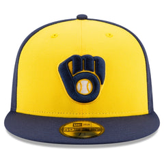 Milwaukee Brewers New Era Alternate Authentic Collection On-Field 59FIFTY Fitted Hat | MLB US