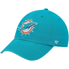 Miami Dolphins 47 brand '47 Primary Clean Up Adjustable Hat