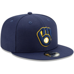 Milwaukee Brewers New Era Team Color 9FIFTY Adjustable Hat | MLB Near me