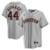 Yordan Álvarez Houston Astros Road Replica Player Jersey - Gray