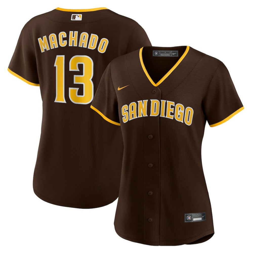 Manny Machado San Diego Padres Nike Women's Road Replica Player Jersey | MLB Outlet