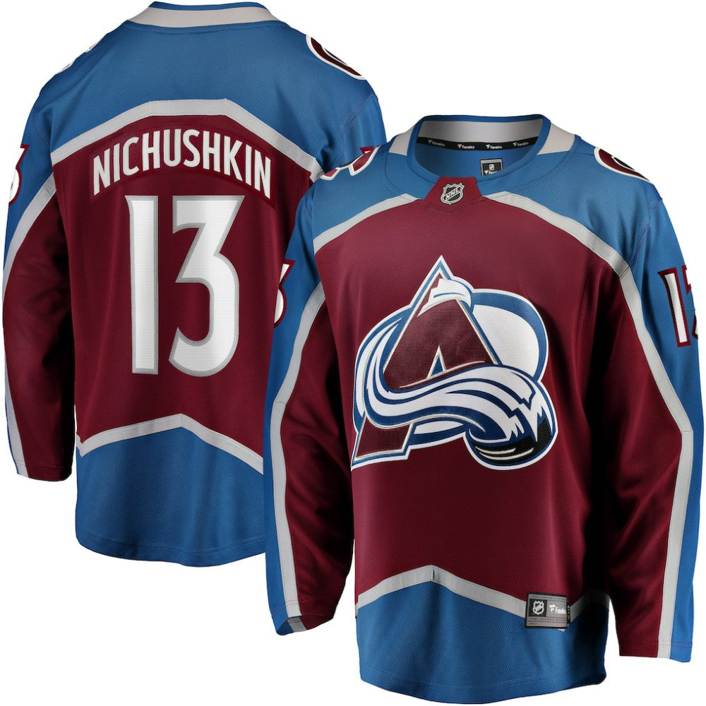 Valeri Nichushkin Colorado Avalanche Fanatics Breakaway Player Jersey For Sale
