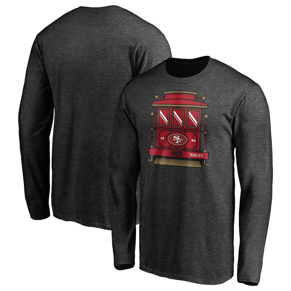 San Francisco 49ers Hometown Trolley Car Long Sleeve T-Shirt