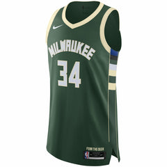 Giannis Antetokounmpo Milwaukee Bucks Authentic Jersey New