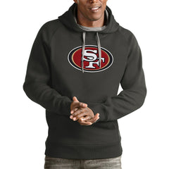 San Francisco 49ers Antigua Victory Pullover Hoodie