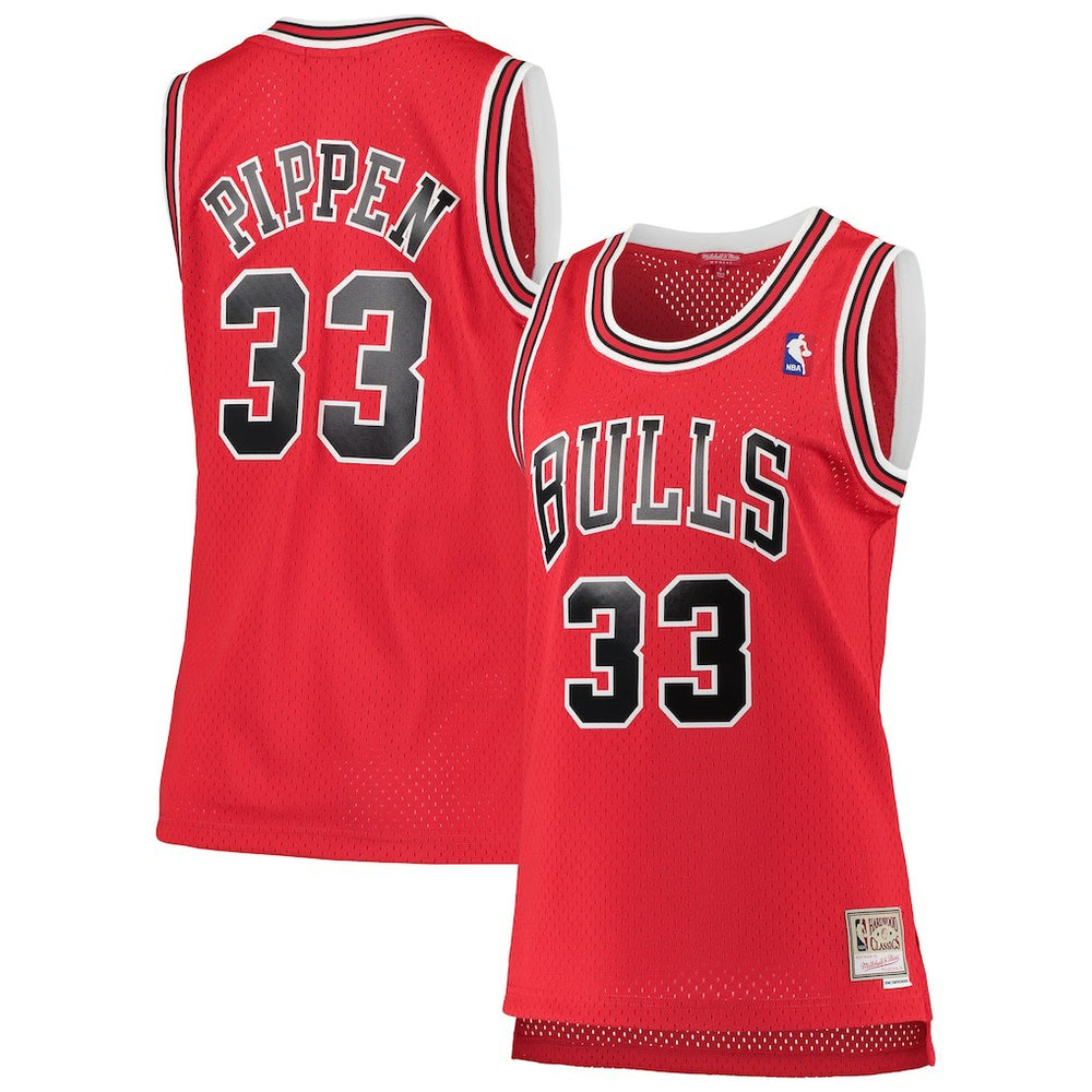 Scottie Pippen Chicago Bulls Women's 1997/98 Hardwood Classics Swingman Jersey sale Discount