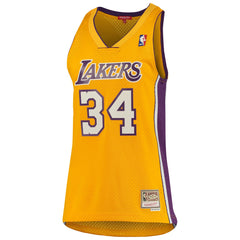 Shaquille O'Neal Los Angeles Lakers Women's 1999/00 Hardwood Classics Swingman Jersey Discount