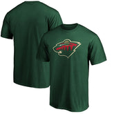 Minnesota Wild Fanatics Team Primary Logo T-Shirt Sale