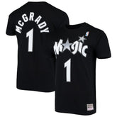 Tracy McGrady Orlando Magic Hardwood Classics Stitch Name & Number T-Shirt Outlet
