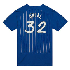 Shaquille O'Neal Orlando Magic Hardwood Classics Stitch Name & Number T-Shirt New