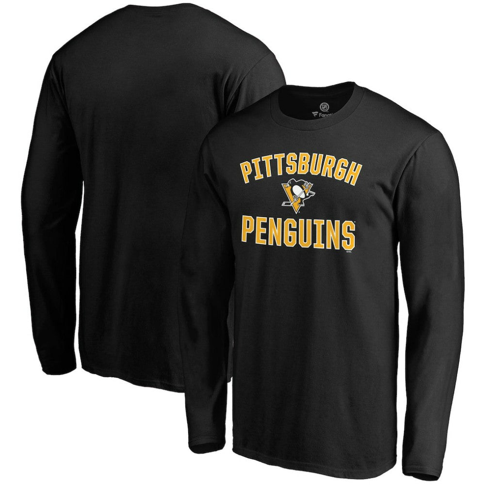 Pittsburgh Penguins Fanatics Team Victory Arch Long Sleeve T-Shirt Sale