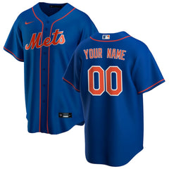 New York Mets Nike Alternate Replica Pick-A-Player Custom Jersey | MLB Online