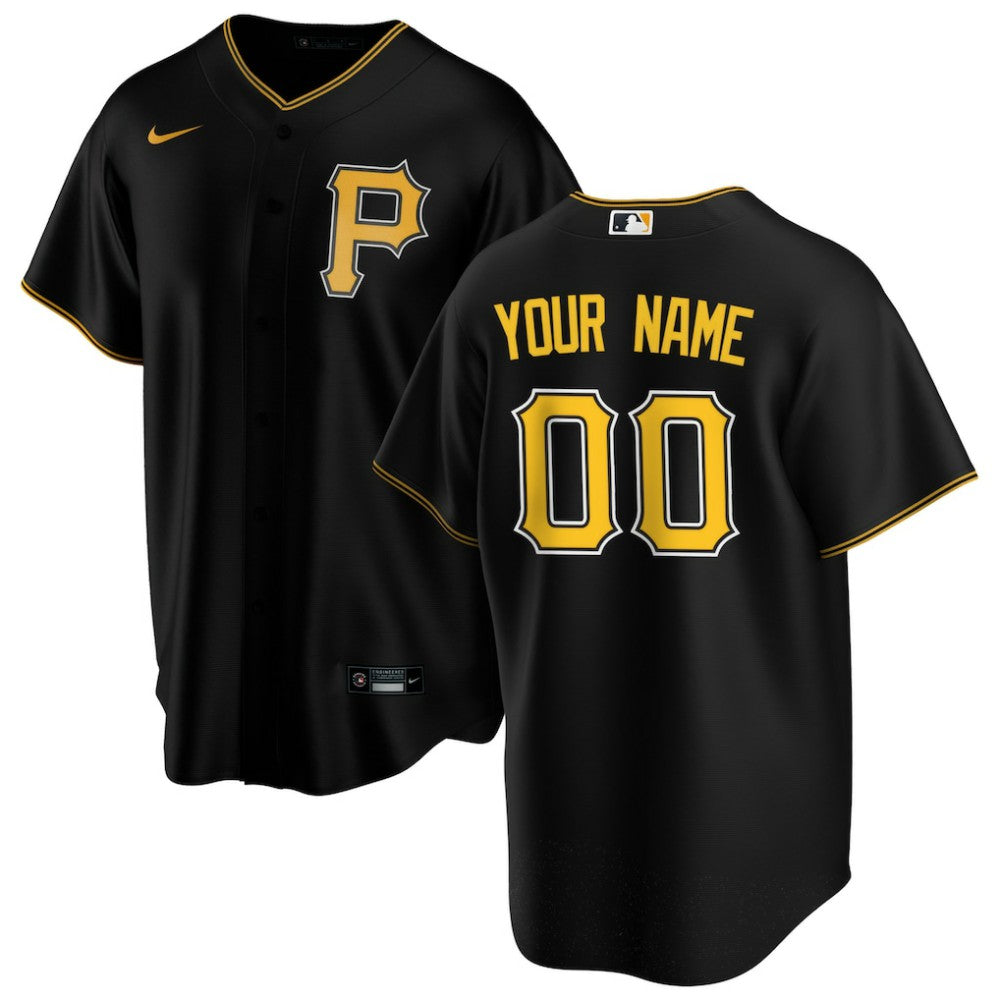 Pittsburgh Pirates Nike Alternate Replica Custom Jersey | MLB Outlet