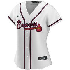 Atlanta Braves Nike Women's Home Replica Custom Jersey | MLB New