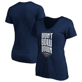 New Orleans Pelicans Women's Won't Bow Down V-Neck T-Shirt Discount
