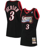 Allen Iverson Philadelphia 76ers 1997/98 Hardwood Classics Authentic Jersey On Sale