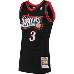 Allen Iverson Philadelphia 76ers 1997/98 Hardwood Classics Authentic Jersey On Sale
