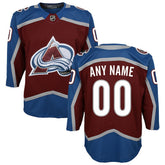 Colorado Avalanche Youth Home Premier Custom Jersey Online