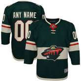 Minnesota Wild Youth Home Premier Custom Jersey Sale