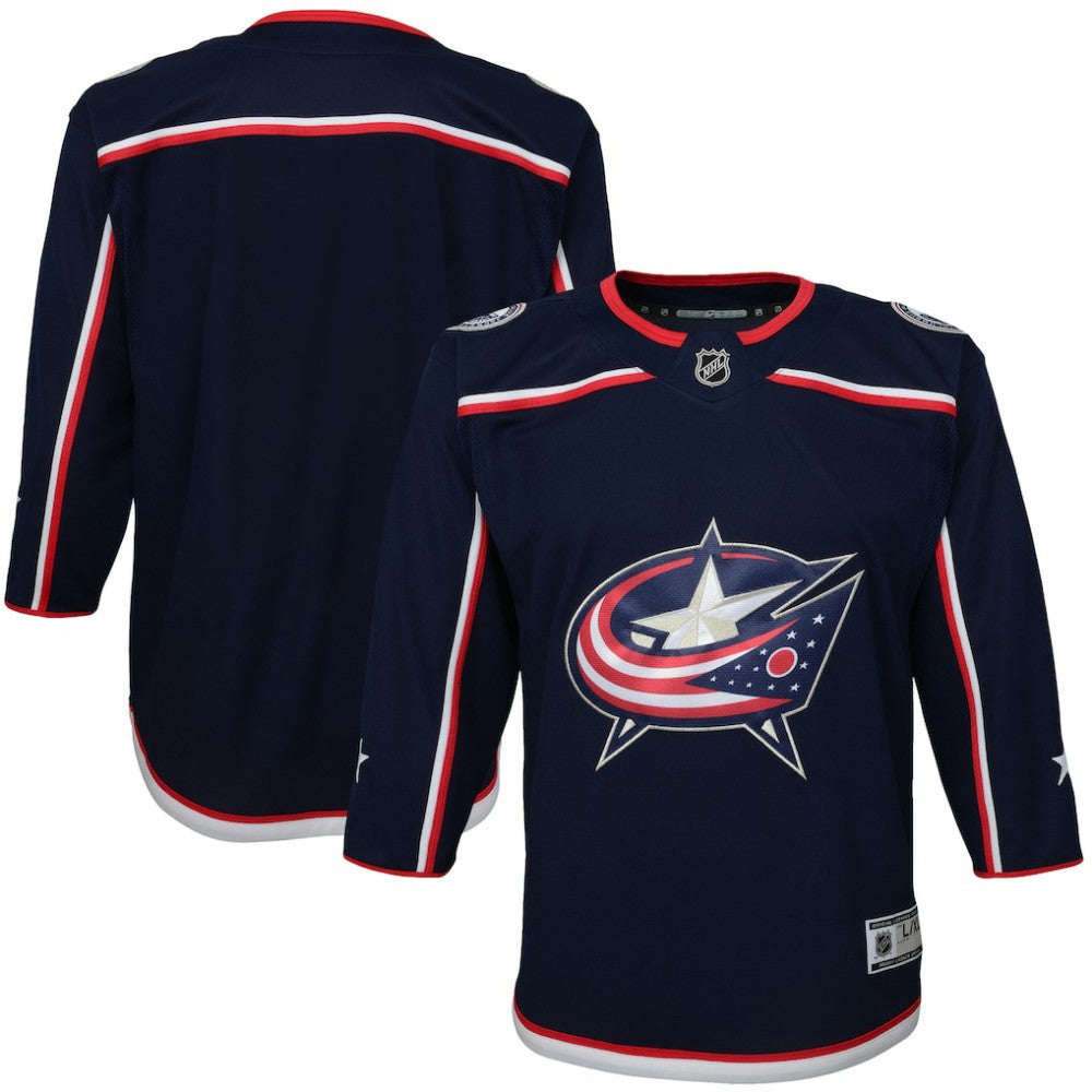 Columbus Blue Jackets Youth Home Premier Jersey Discount