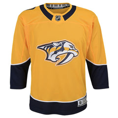 Nashville Predators Youth Home Premier Blank Jersey For Sale
