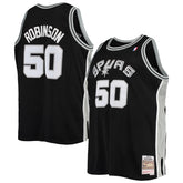 David Robinson San Antonio Spurs 1998/99 Big & Tall Hardwood Classics Swingman Jersey Discount