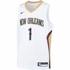 Zion Williamson New Orleans Pelicans Youth Swingman Player Jersey New