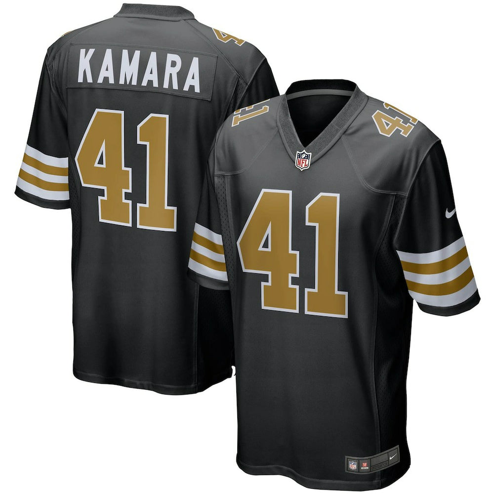 New Orleans Saints Nike Alvin Kamara Alternate Game Jersey
