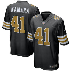 New Orleans Saints Nike Alvin Kamara Alternate Game Jersey