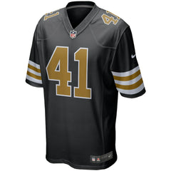 New Orleans Saints Nike Alvin Kamara Alternate Game Jersey