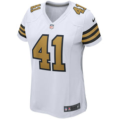 New Orleans Saints Nike Alvin Kamara Women's Alternate Game Player Jersey
