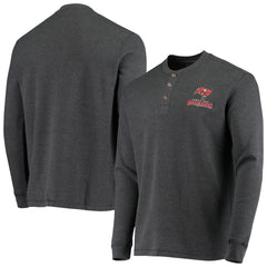 Tampa Bay Buccaneers Dunbrooke Logo Maverick Thermal Henley Long Sleeve T-Shirt