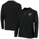 Atlanta Falcons Dunbrooke Logo Maverick Thermal Henley Long Sleeve T-Shirt